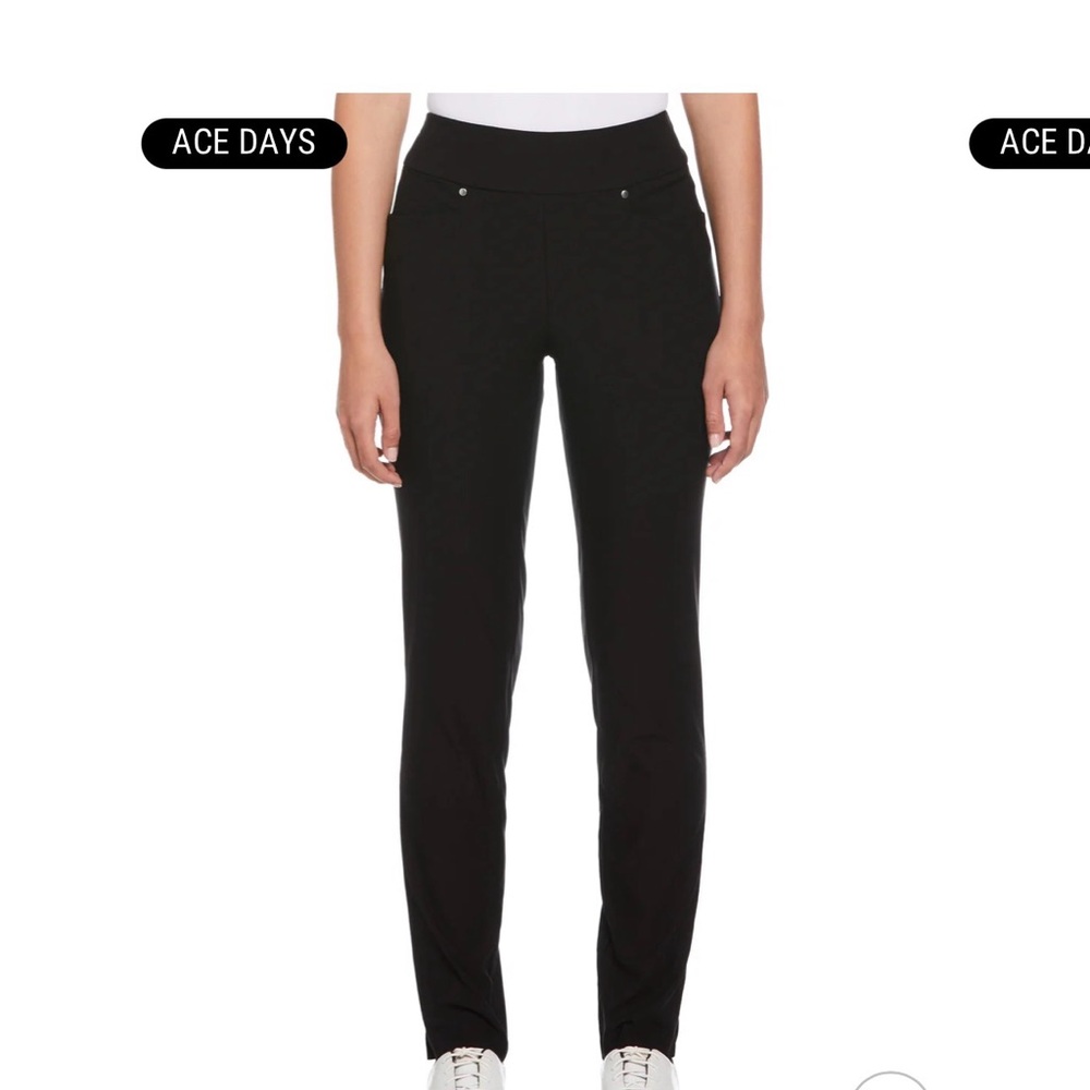 Callaway Black Straight-Leg Golf Pants